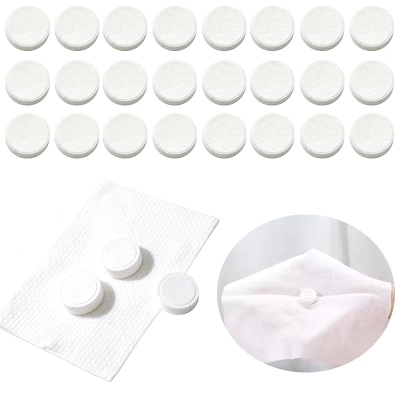 100/200/300PCS Compressed Towel Pearl Texture Portable Expandable Wipe for Home Outdoor Camping Travel Hand Washing Supplies ZYF