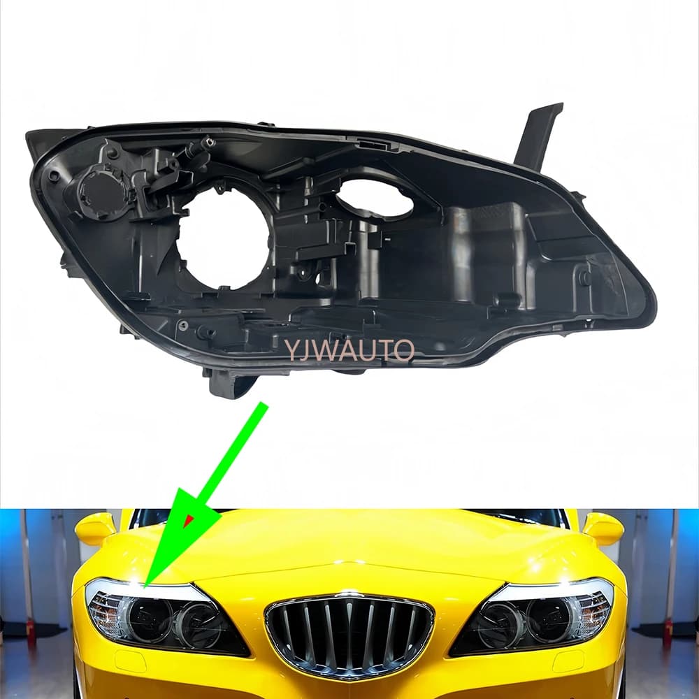 Per BMW Z4 E89 2009 2010 2011 2012 2013 Faro Casa Auto Faro Base di Ricambio Auto Lampada Anteriore Supporto Posteriore