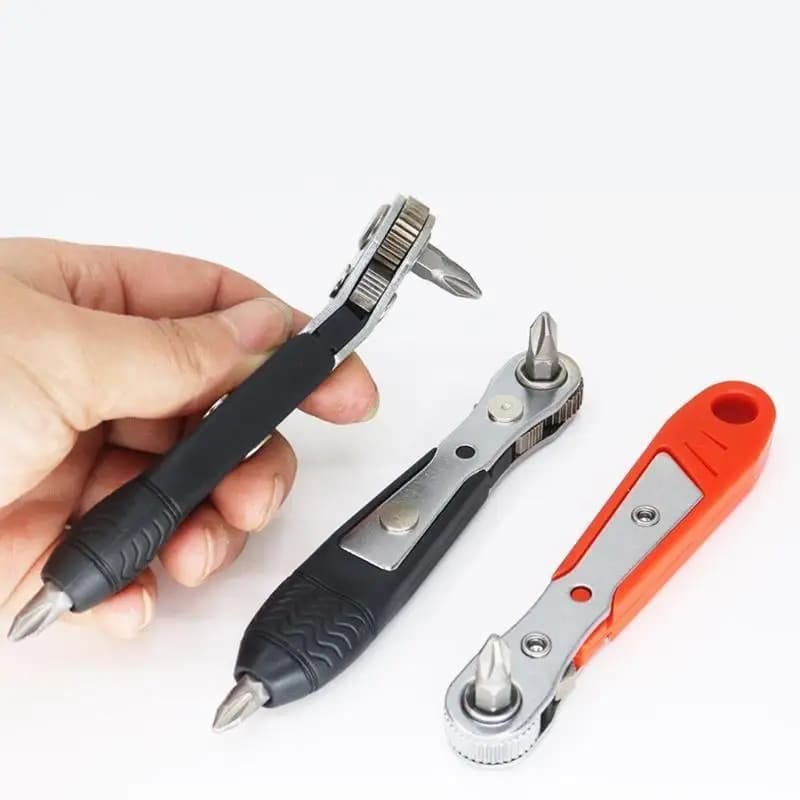 652F Miniature 36 Tooth Ratchet Screwdriver Set Design for Efficient Torques and Easy Repairs in Tight Space