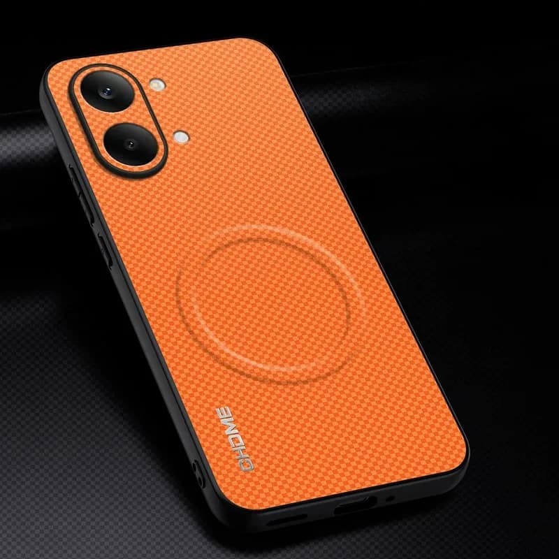 Cover magnetica Business Kevlar Marble Texture per POCO X8 Pro Max Redmi Turbo 5 Max per custodia protettiva morbida anti-caduta Magsafe