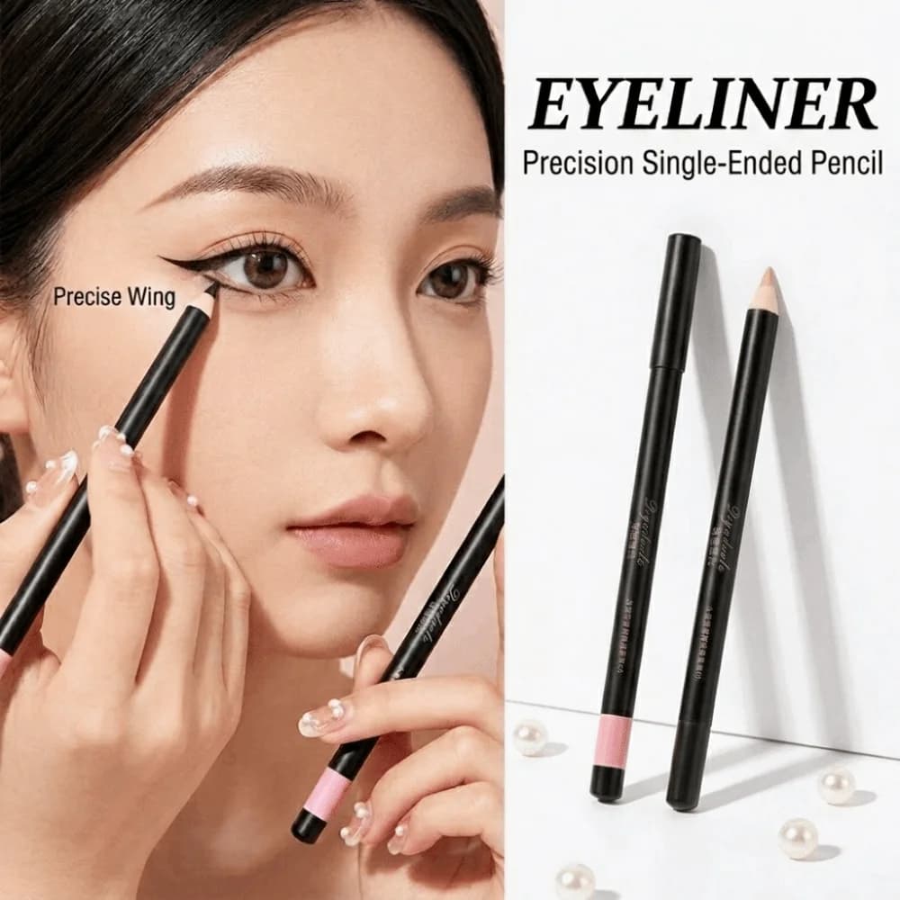 High Pigmented Eyeliner Gel Pencil Matte Long Lasting Waterproof Eyeliner Pen Smudge-proof Soft Texture Eye Makeup Pen Women