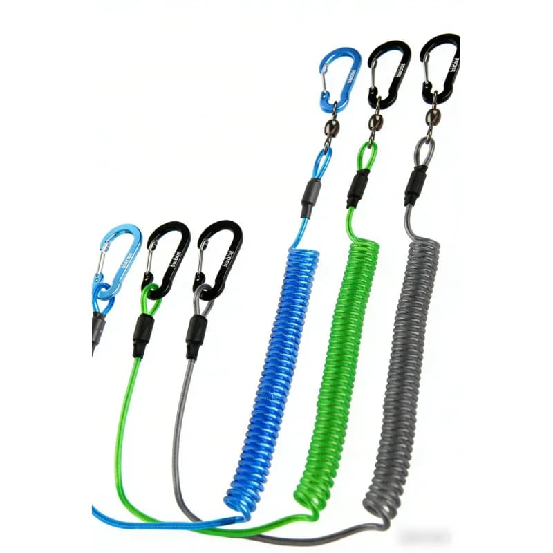 Set di 3 Corde di Sicurezza per Pesca, Laccio per Pagaia da Kayak, Corda per Canna da Pesca, Accessorio Essenziale per Attrezzatura da Pesca