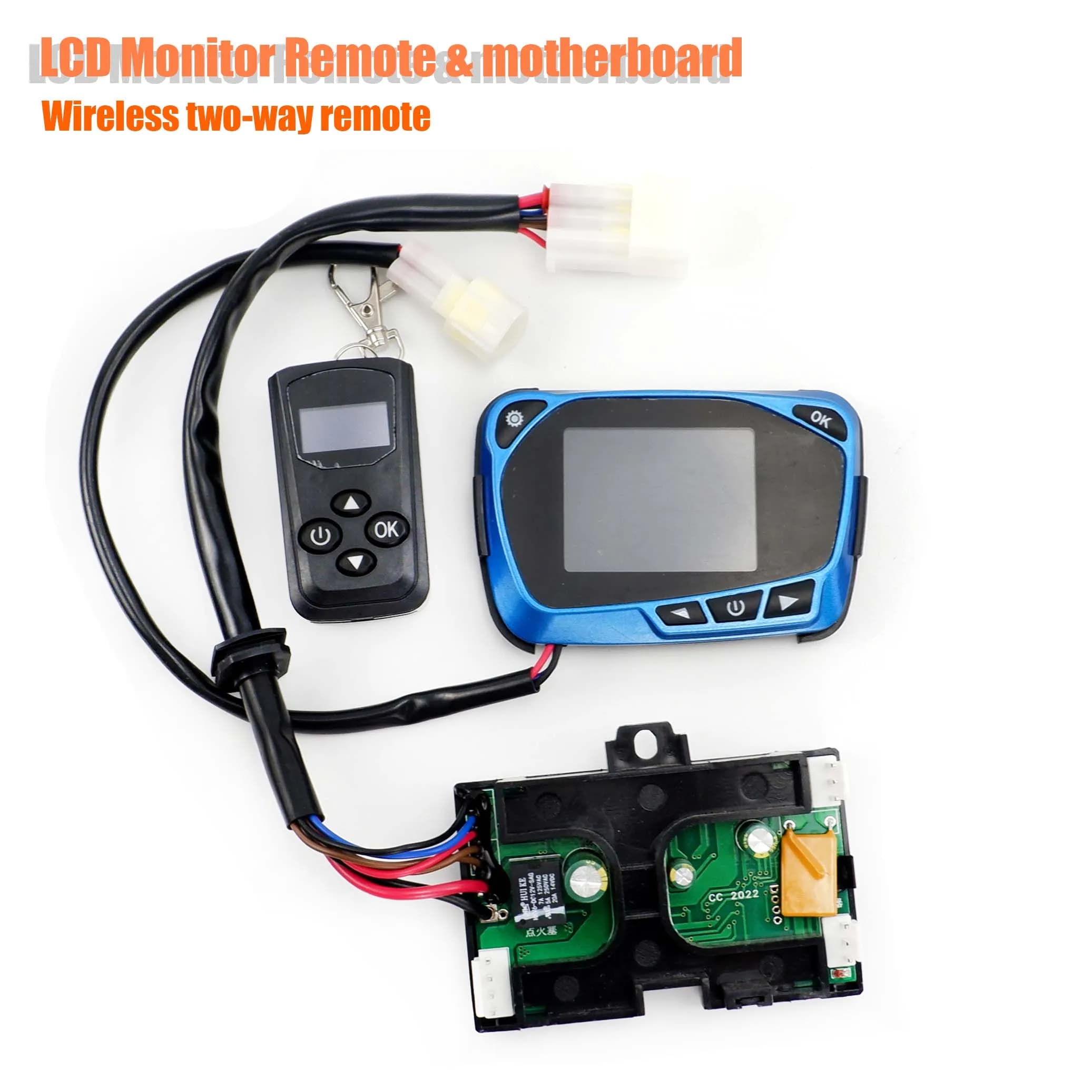 12V Aria Diesel Riscaldatore Monitor LCD Interruttore di Controllo Scheda Controller Scheda Madre Scheda Madre Display Remoto Per Auto Van Camper