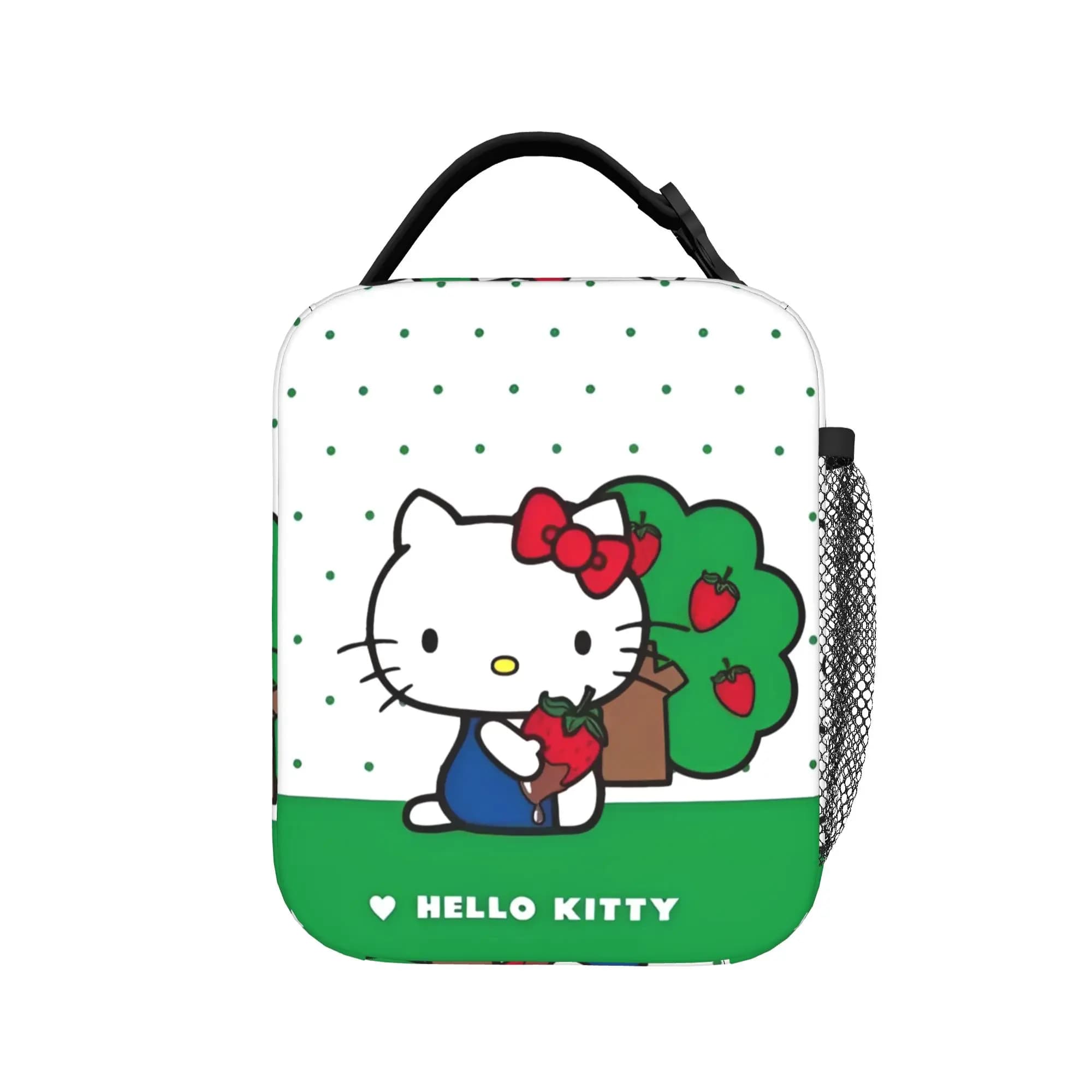 hellos kittys Thermal Insulated Lunch Bag for Picnic Portable Bento Box Men Women Cooler Thermal Lunch Boxes