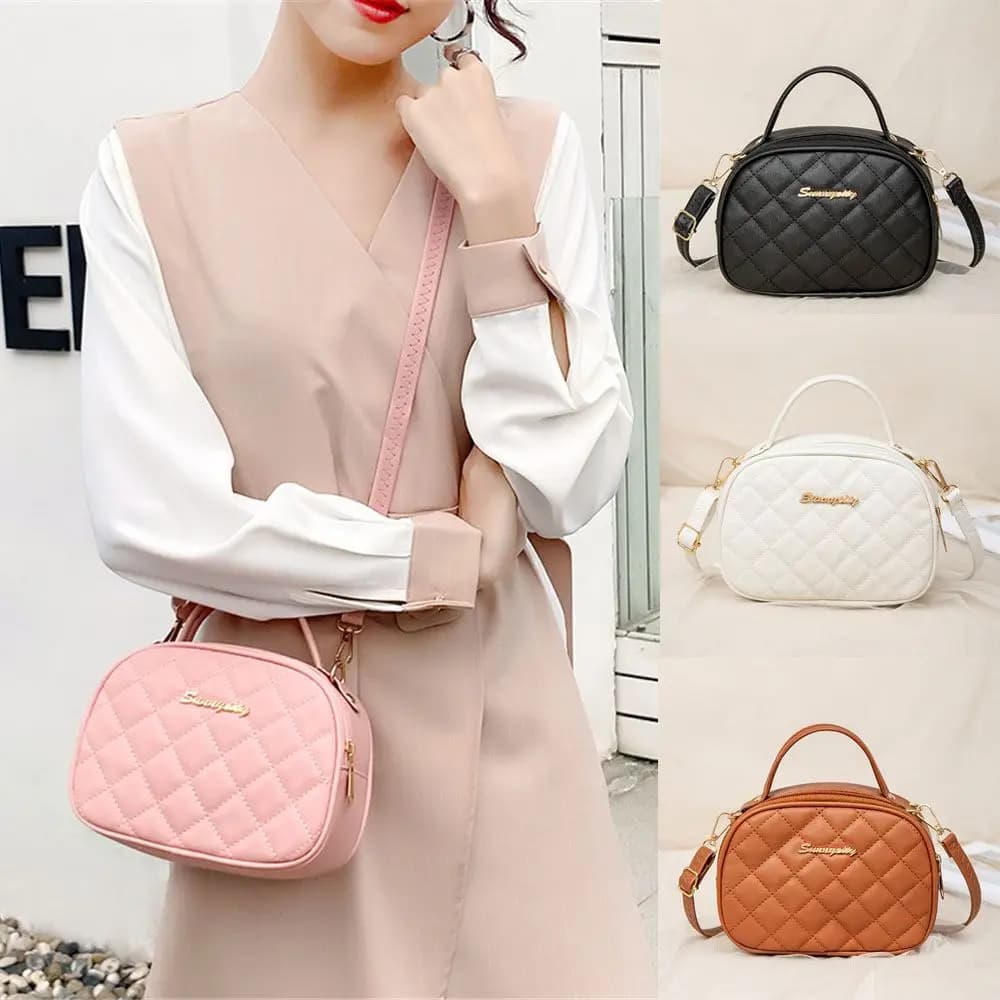 Women Handbags Soft PU Shoulder Bags Female Small Square Crossbody Messenger Bags