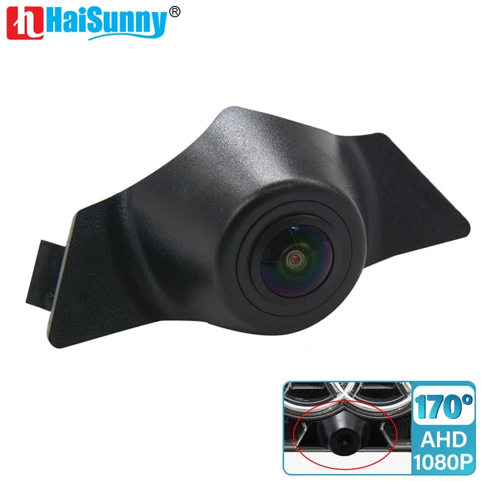 HaiSunny HD AHD 1080P telecamera di parcheggio con griglia anteriore per Audi A5 Cabriolet Coupe Sportback 40 45 TFSI 2021 2022 visione notturna