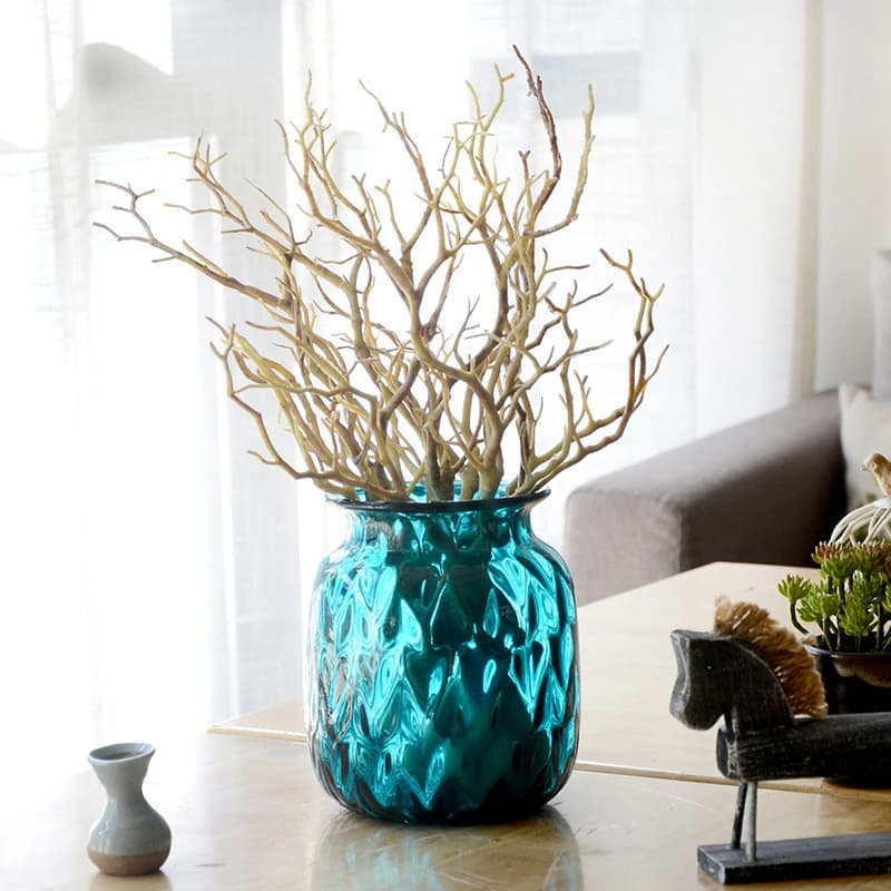 'ZYAA-1' Long Artificial Tree Ramo for Fa-da-Te Decorations, Dark Style Black Plant for Hotels, Shops and Restaurants