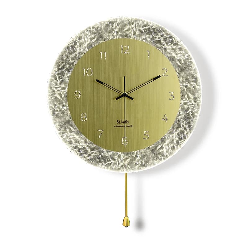 Orologio da parete per soggiorno creativo nordico Orologio da parete moderno e semplice per soggiorno artistico Designer Sala da pranzo Decorazioni per la casa Duvar Saati FYWC