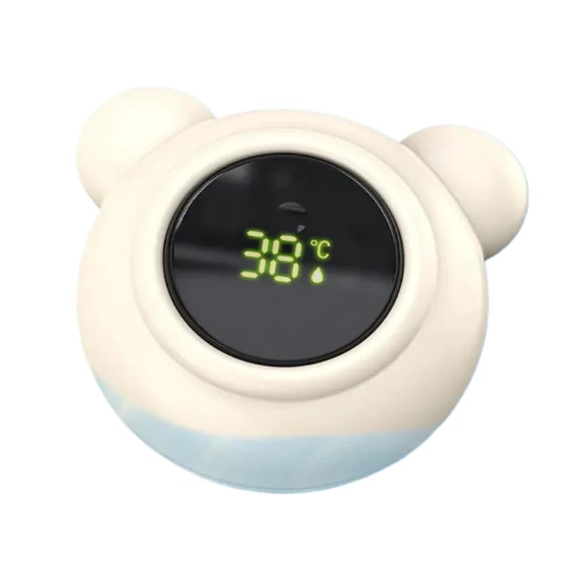 Termometro per il bagno del bambino con controllo touch, display LED, termometro digitale a cartoni animati per la temperatura dell'acqua