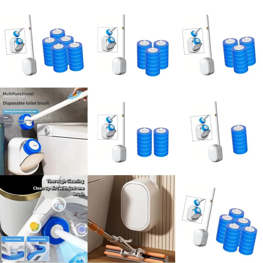 Detergente per usa e getta sostenibile con pulizia profonda a 5 strati per il bagno