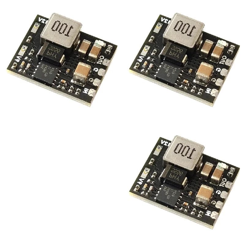 Smart Portable 3X MICRO-BEC 6-60V To 5V/9V/12V Step-Down Regulator Module For FPV Racing Drone RC Model Airplane Helicopter