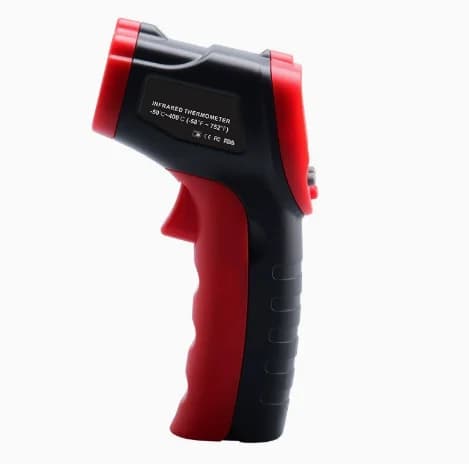 Infrared Non Contact Temperature Gun for Industrial HVAC Baking Refrigerator Heating Cooling System English