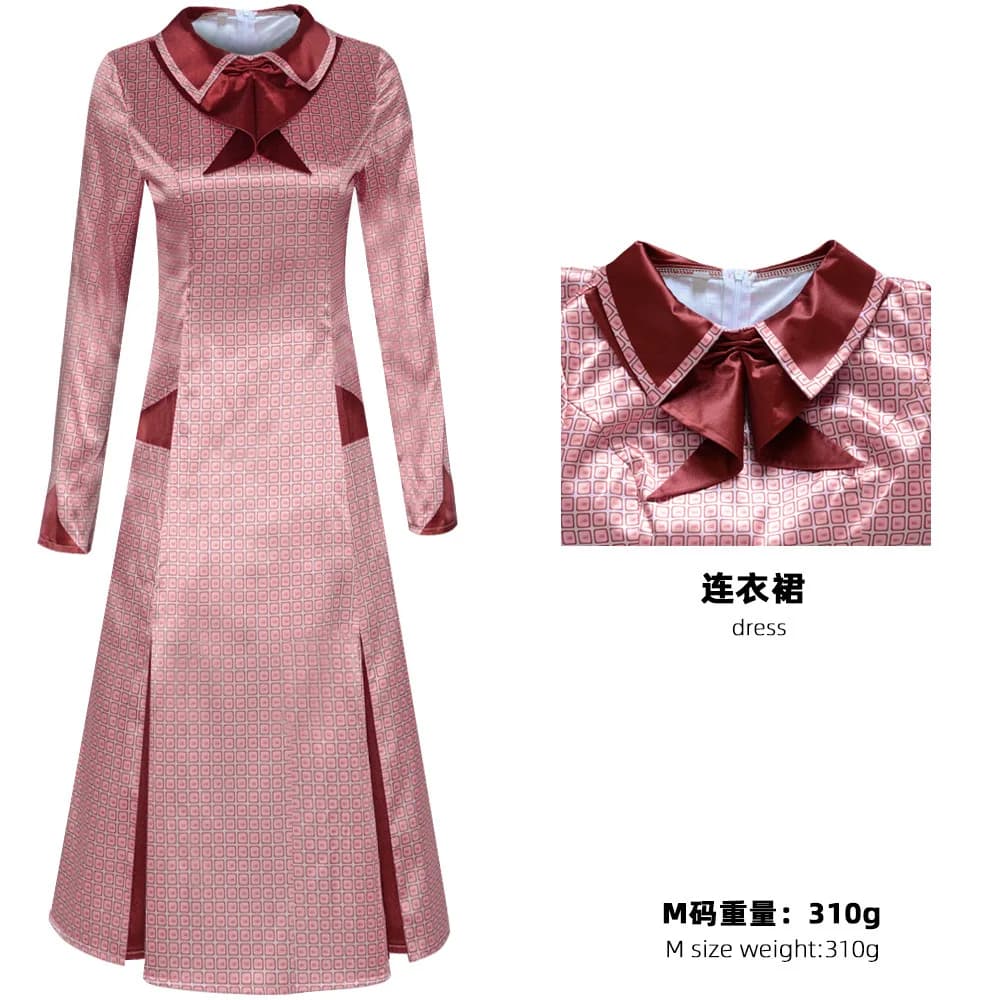 Dolres Ombridge Costume Cosplay Magic Hammod Halloween Dresses Mask;6,a'3.k;8,