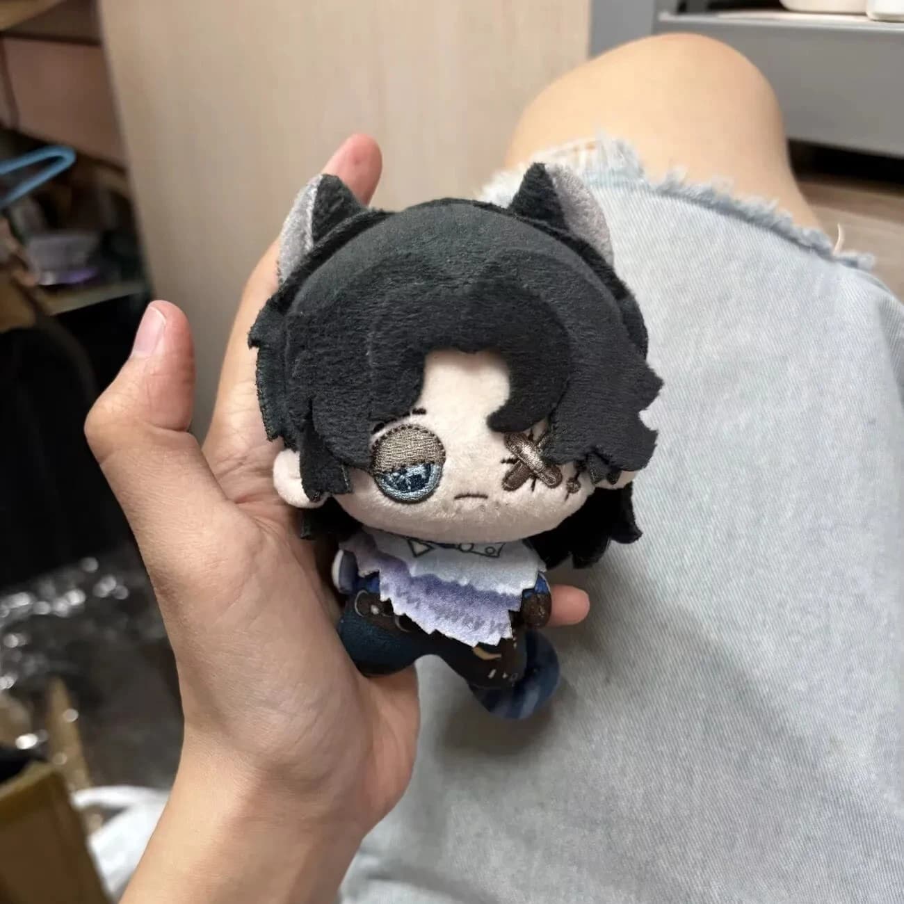Fifth personality peripheral 'puppeteer' Nunu walks between boundaries attribute Identity V 10cm cotton doll game pendant doll