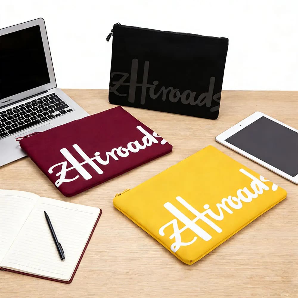Custodia per laptop in cotone alla moda - Borsa traspirante per tablet - Cover protettiva e portatile