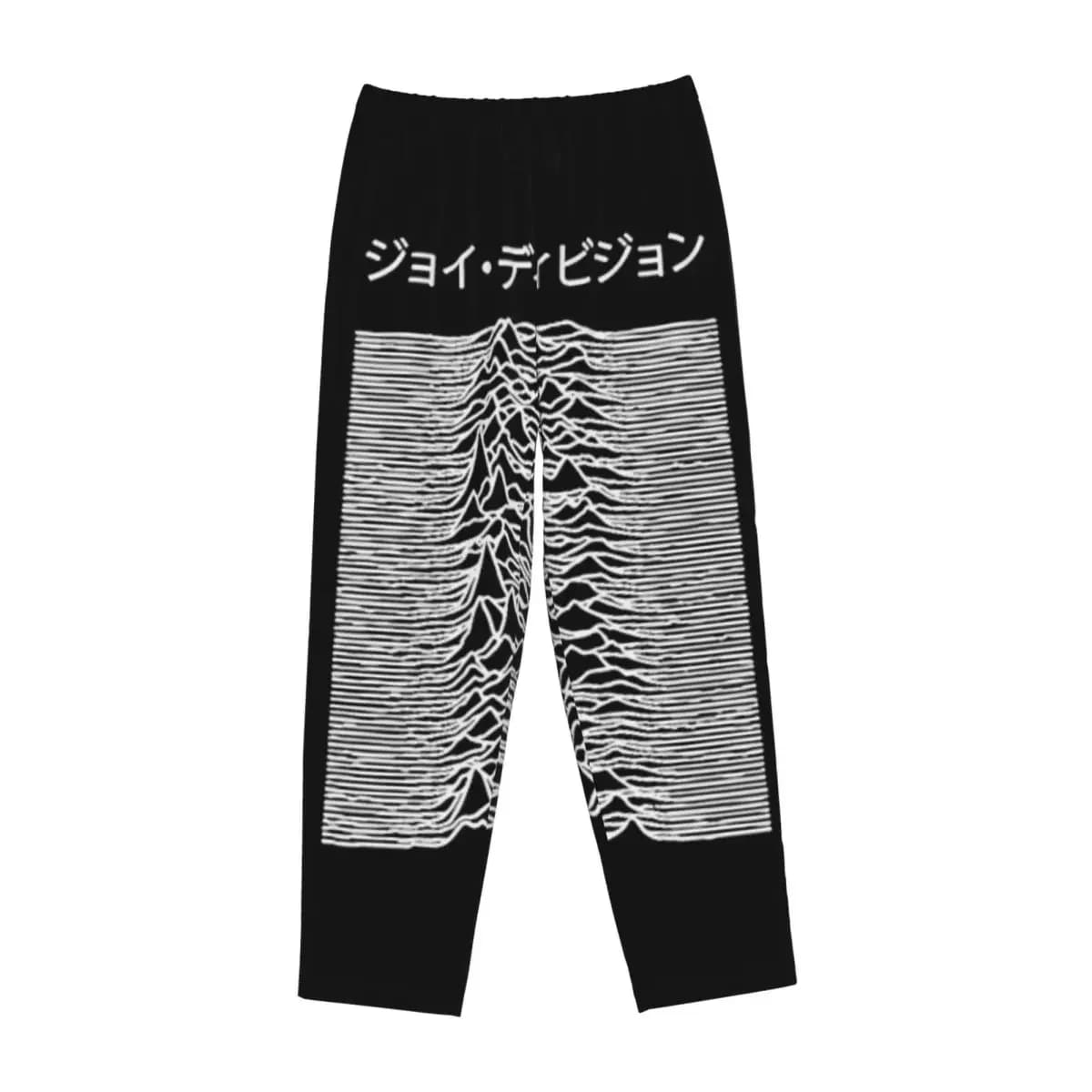 Custom Joy Division Unknown Pleasures Women Pajama Pants Lounge Sleep Sleepwear Bottoms with Pockets