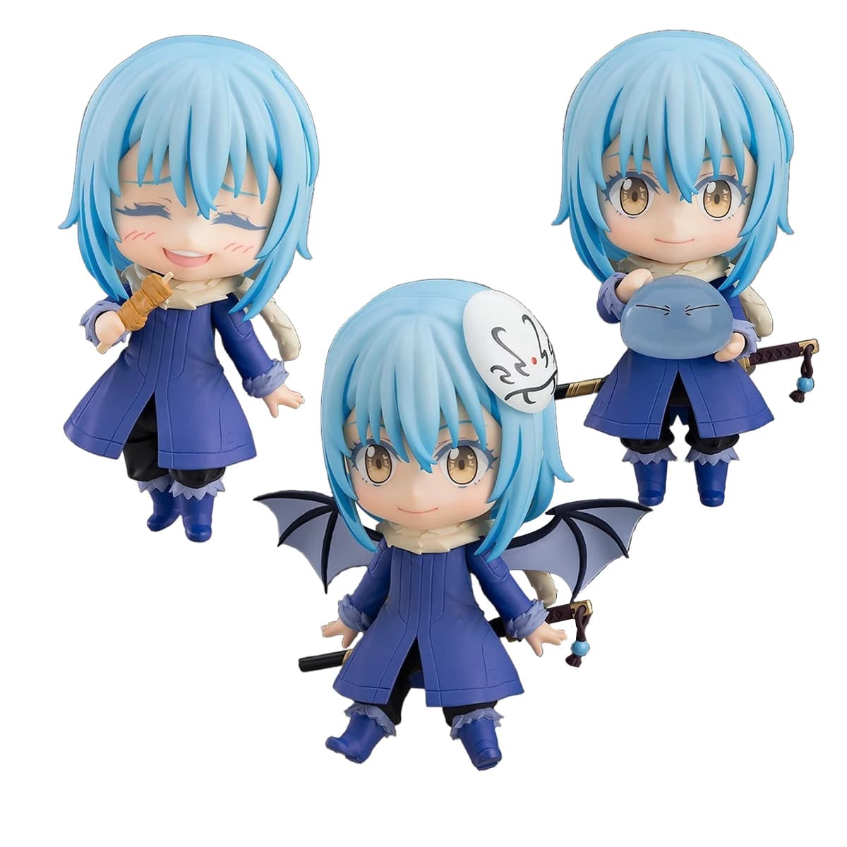 3 Pz/1 Set Anime Figura Milim Nava Quella Tempo I Got Reincarnated As a Slime PVC Carino Action Figure Modello Giocattoli Per Bambini Regalo