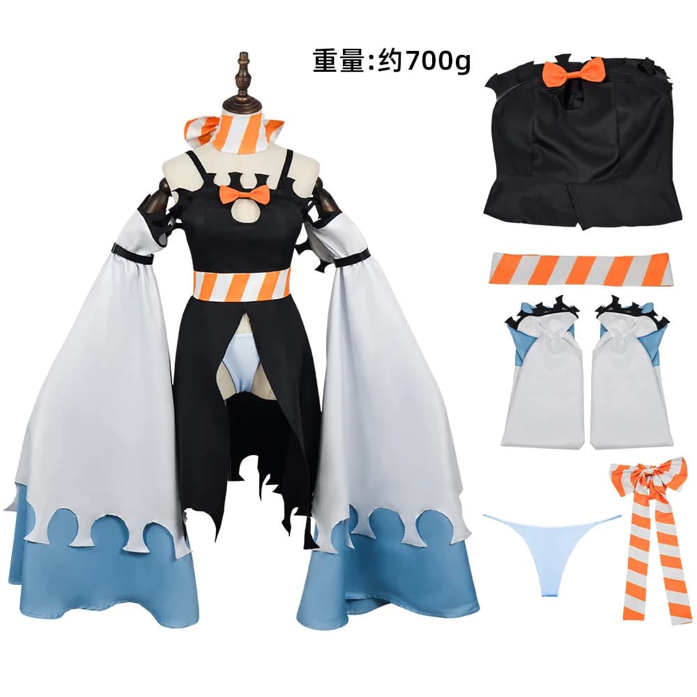 Costume Cosplay Anime Dark Fantasy, Outfit Completo da Uomo per Halloween e Spettacoli