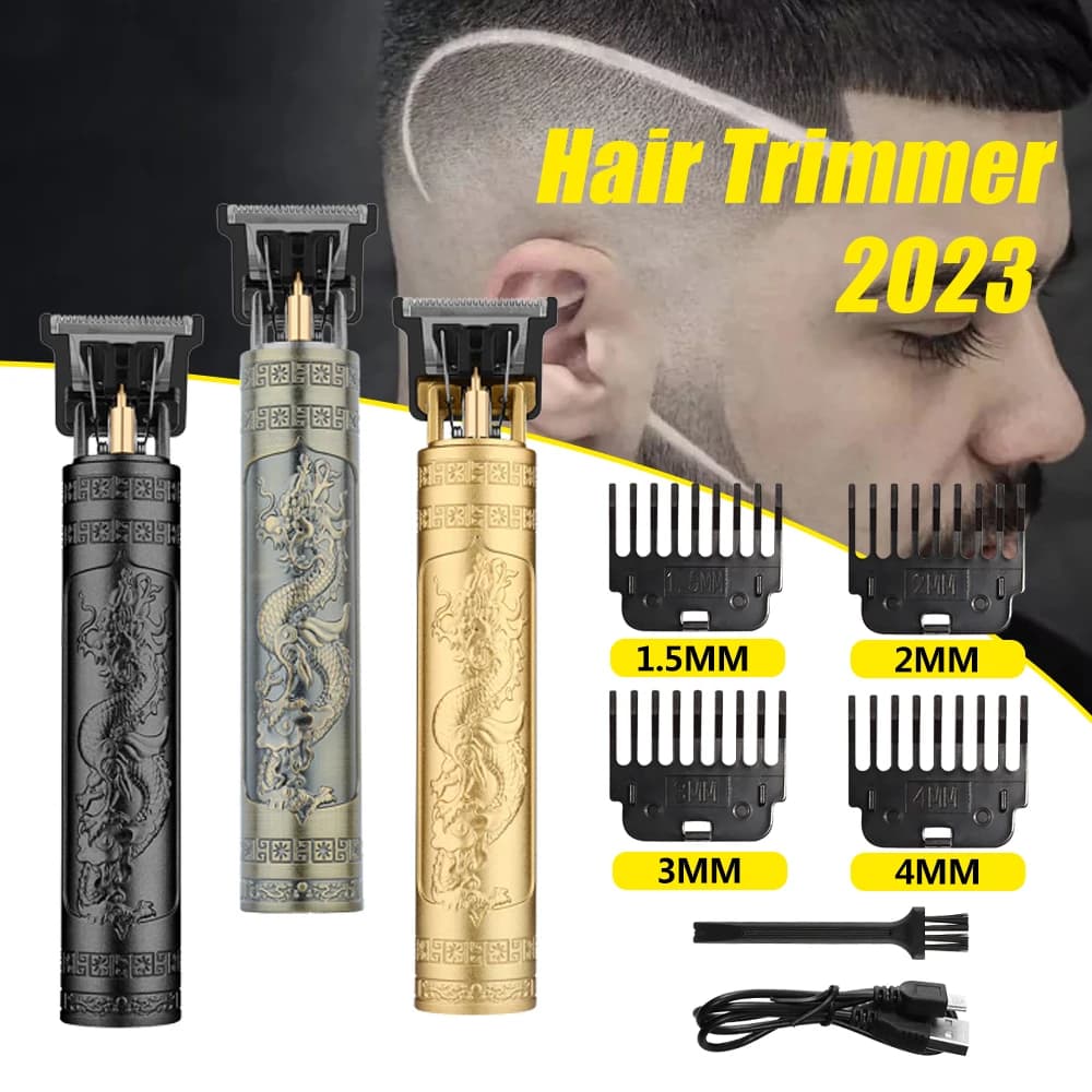 T9 Vintage Haircuts for Men Professional Haircuts Wireless Haircuts for Home Travel Wireless Haircuts
