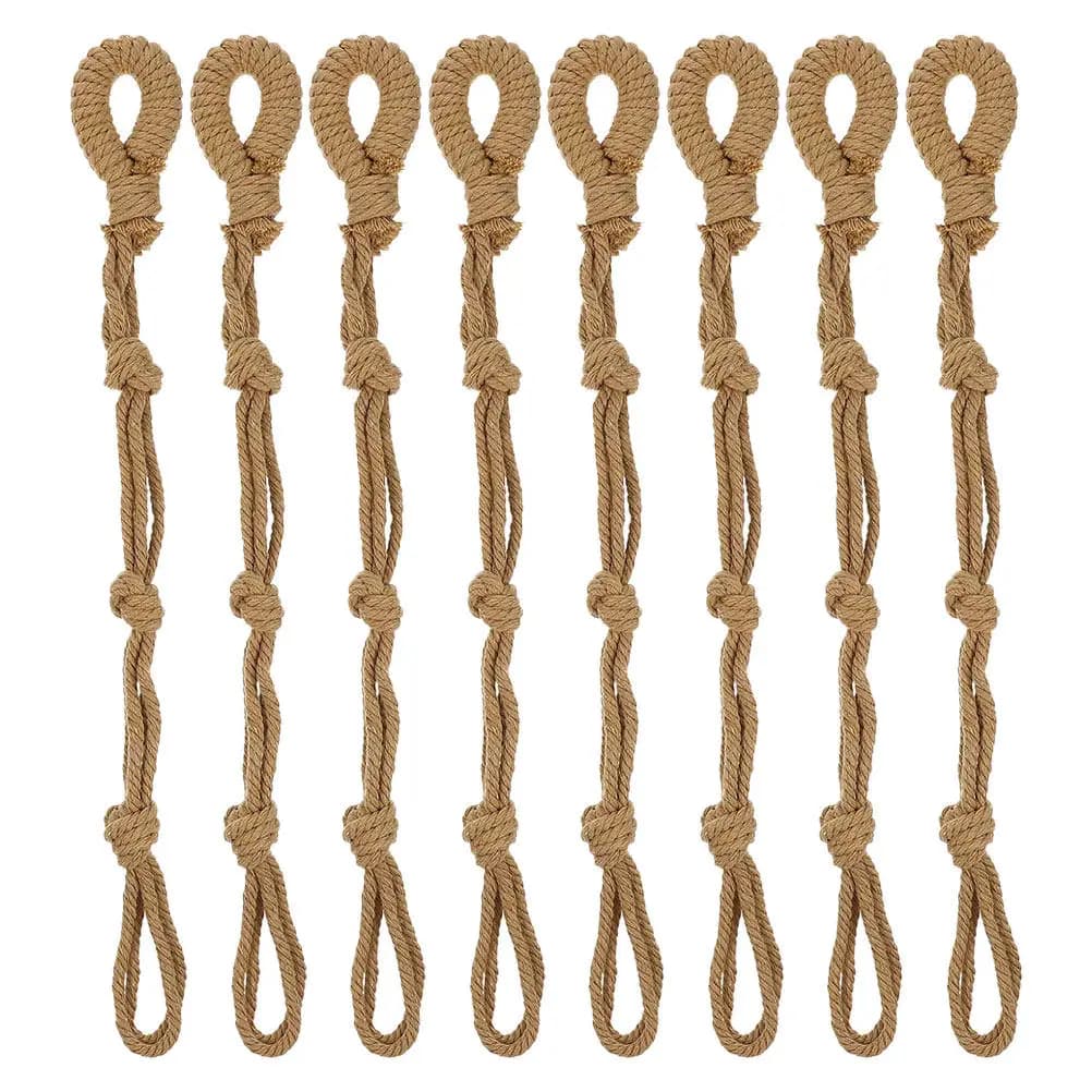 8Pcs Plant Hanger Extender Adjustable Heavy Duty Hanging Basket Planter Hook for Indoor Outdoor Flower Pot Hangers Decorative