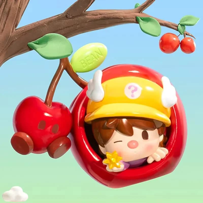 POP MART Sweet Bean Fruit World Adventure Series Blind Box Toys Kawaii Anime Action Figure Sorpresa Scatola misteriosa Bambole Regalo per ragazze