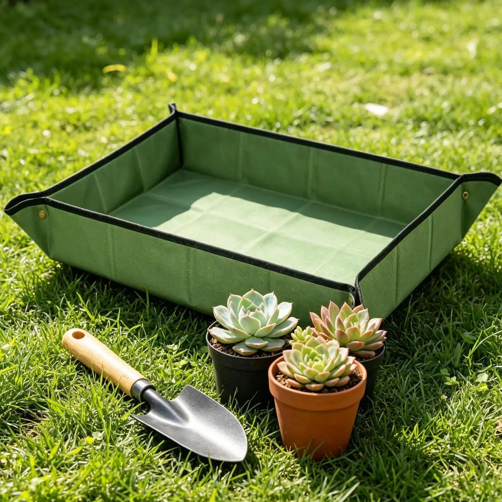 Tappetino per Ripiantumazione 105x150cm, Portatile, Spesso, Impermeabile, Vassoio per Piante, Controllo della Sporcizia, Tappetino per Trapianto, Accessori da Giardinaggio