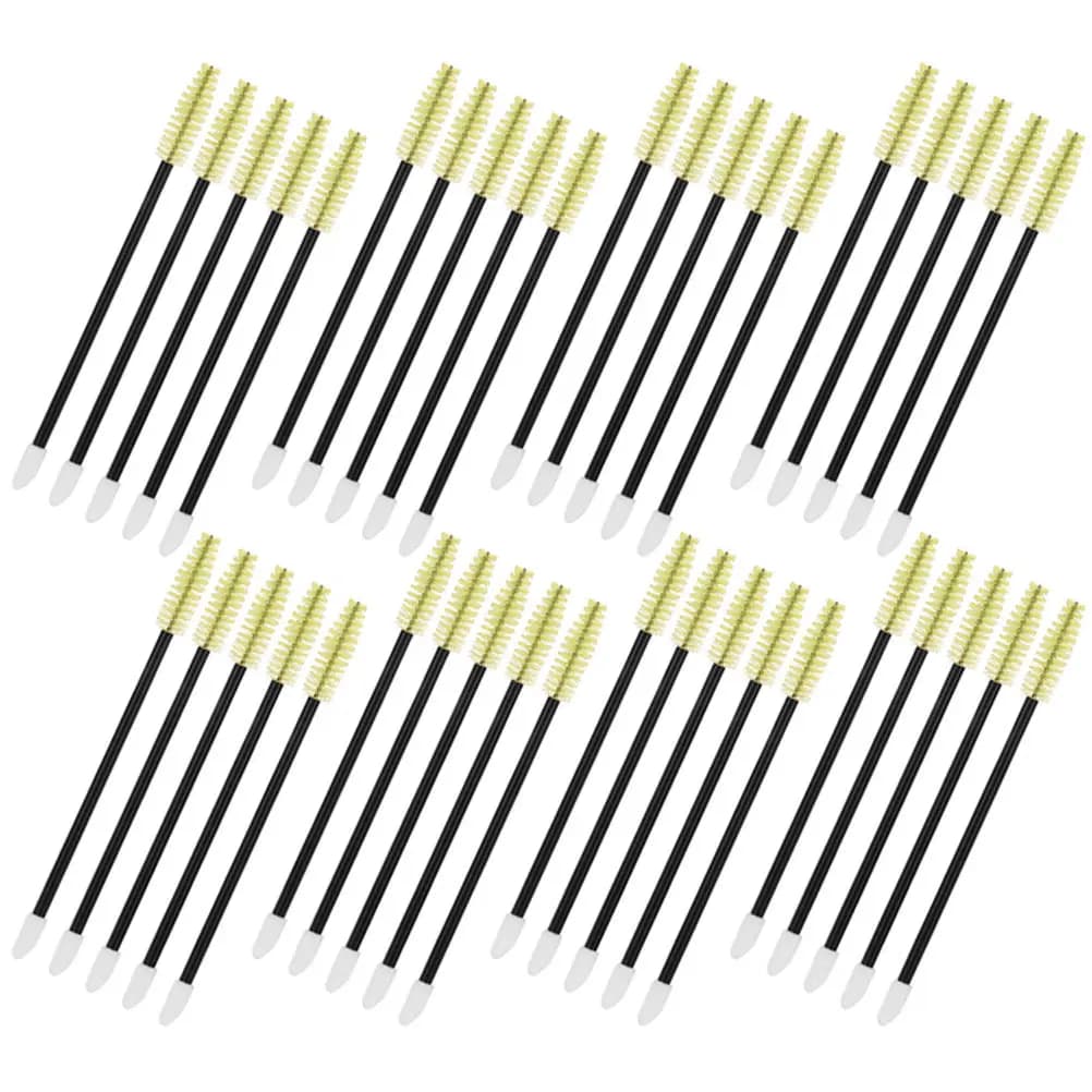 50Pcs Eyebrow Brush Applicator Eyelash Brushes Portable Durable Travel Makeup Eyebrow Brush Eyelash Comb Mascara Wands