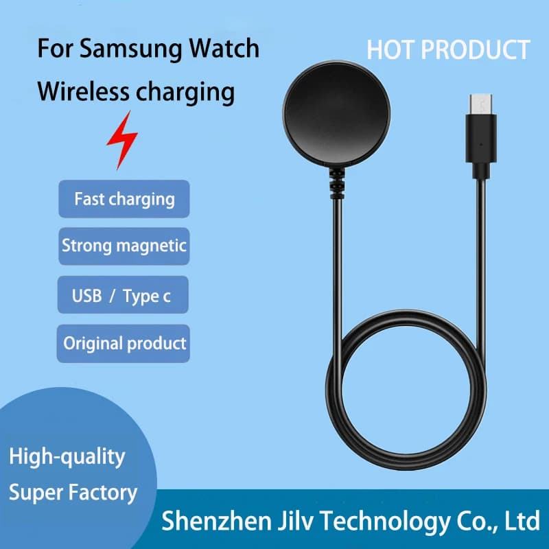 Caricabatterie per orologio wireless per Samsung Galaxy Watch 7 Ultra 6 5 Pro 5/4/3 Active 2/1Gear Sport/S3 Dock station di ricarica portatile