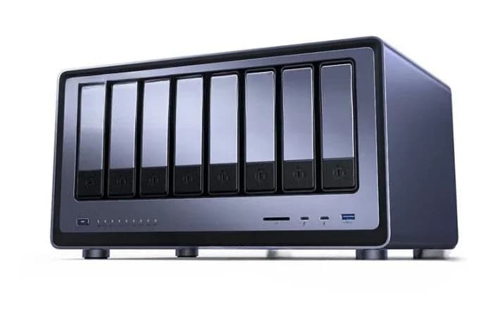Server per disco rigido cloud personale con archiviazione di rete NAS a quattro bit DXP4800 versione 8G 8T