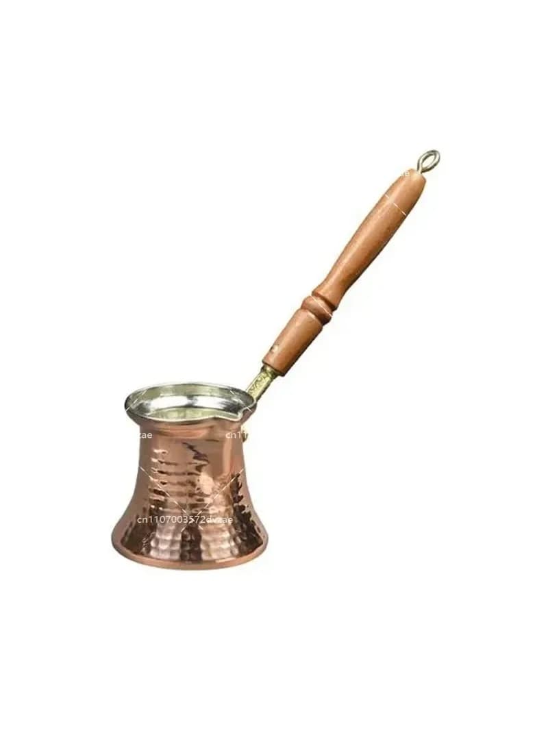 Handle Copper For Wooden Cevze Turkish Maker Turk Cafeteria Pot Cezve Coffee