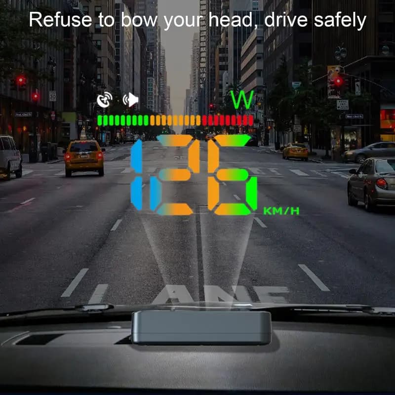 Digital Speedometer For Car Mph Hud Speedometer Windshield Projector Display For Car Automotive Accessories Mph Speed Meter