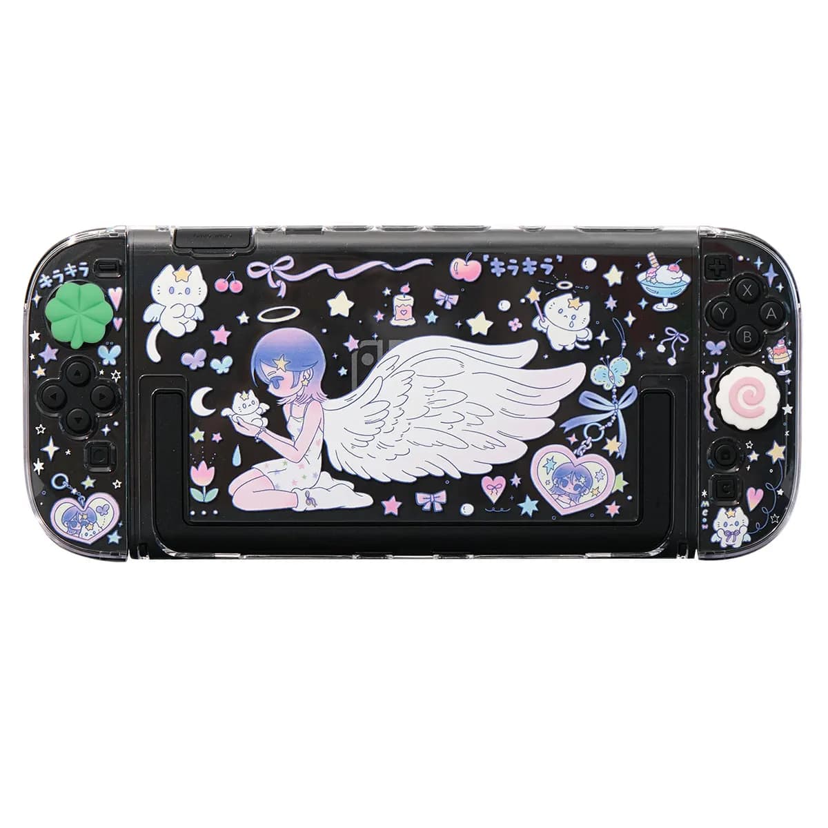 Custodia Protettiva Daydream Realm compatibile con Switch 2 - Scocca Staccabile e Dockabile NS2 (2025) con Estetica Pastello