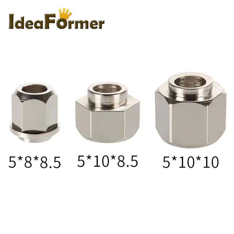 5/10 pz Openbuilds Eccentric Spacer 6/8mm V-Slot rail V-Ruote Colonna Eccentrica Isolamento Vite Dado Foro 5MM Parti Della Stampante 3D