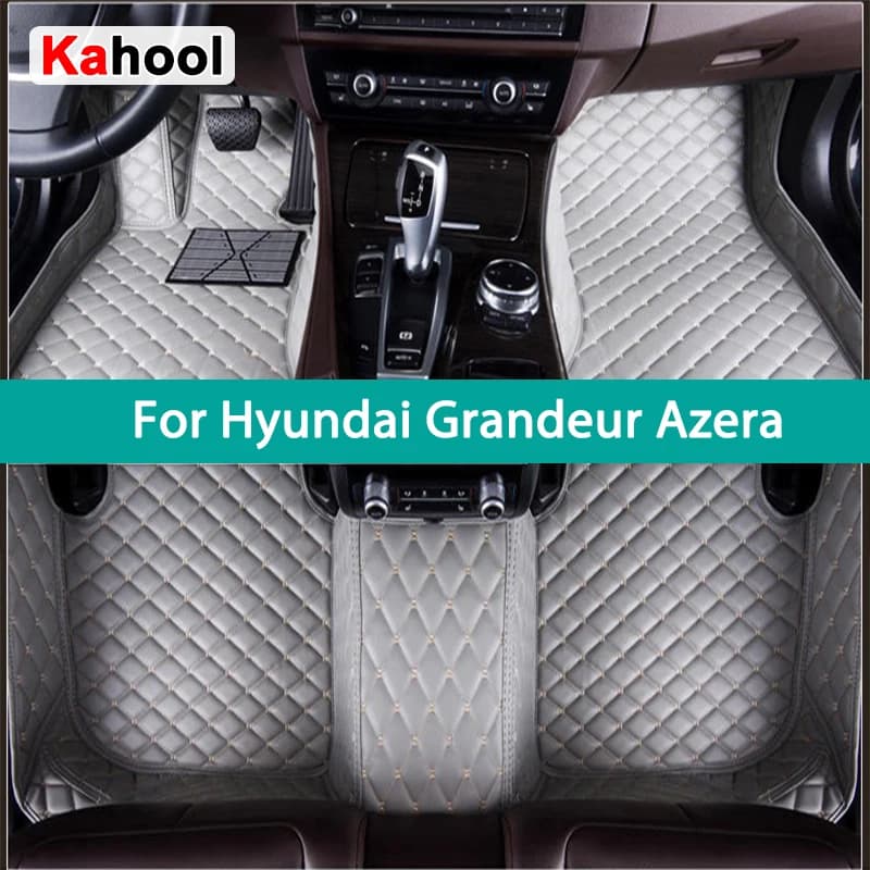 KAHOOL custom car mats for Hyundai Grandeur Azera Car Mats Foot Coche Accessories