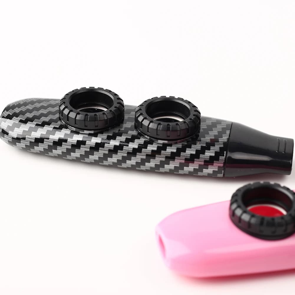 Mini Flauti Kazoo Portatili, Strumento Musicale Professionale in ABS per Accompagnamento Ukulele e Chitarra