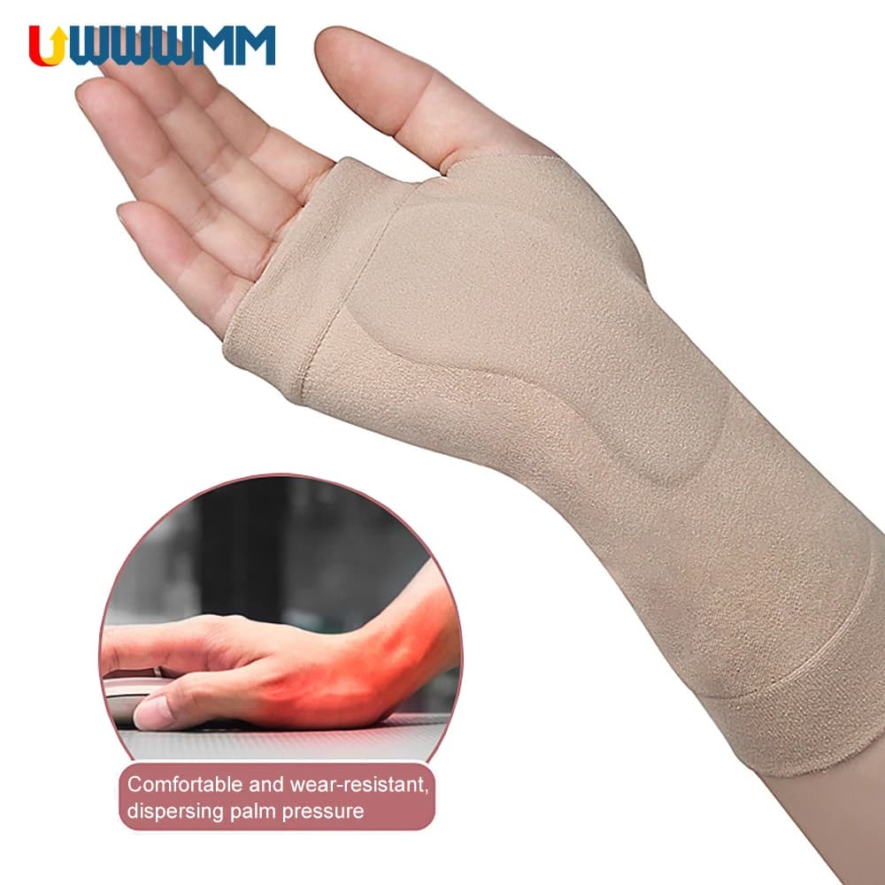 1 pz polso pollice supporto guanti di compressione donna uomo tendinite artrite supporto per il polso lavoro polso mano tutore sollievo dal dolore