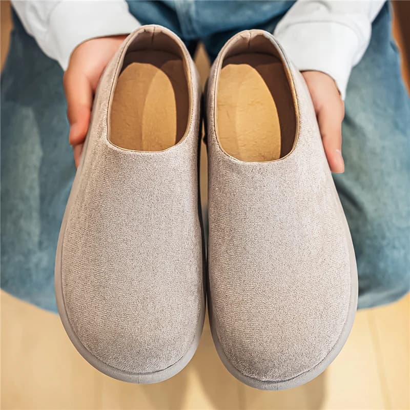 Primavera e autunno nuove pantofole Baotou grandi comode scarpe pigre antiscivolo scarpe Boken casual alla moda con suola spessa per esterni