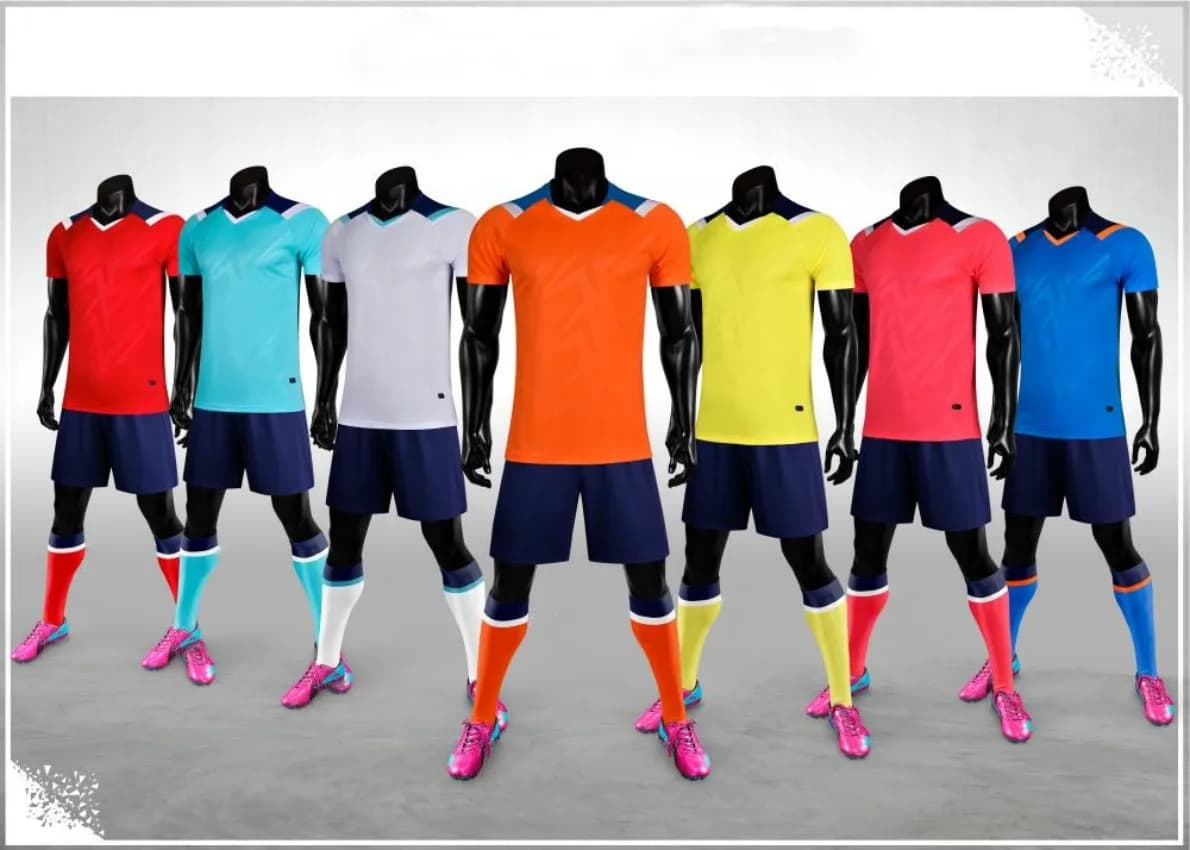 Maglia da Calcio per Adulti, Uomini e Ragazzi, Kit Personalizzabile, Abbigliamento Sportivo, Completo da Calcetto per Donne, Tuta da Allenamento per Bambini