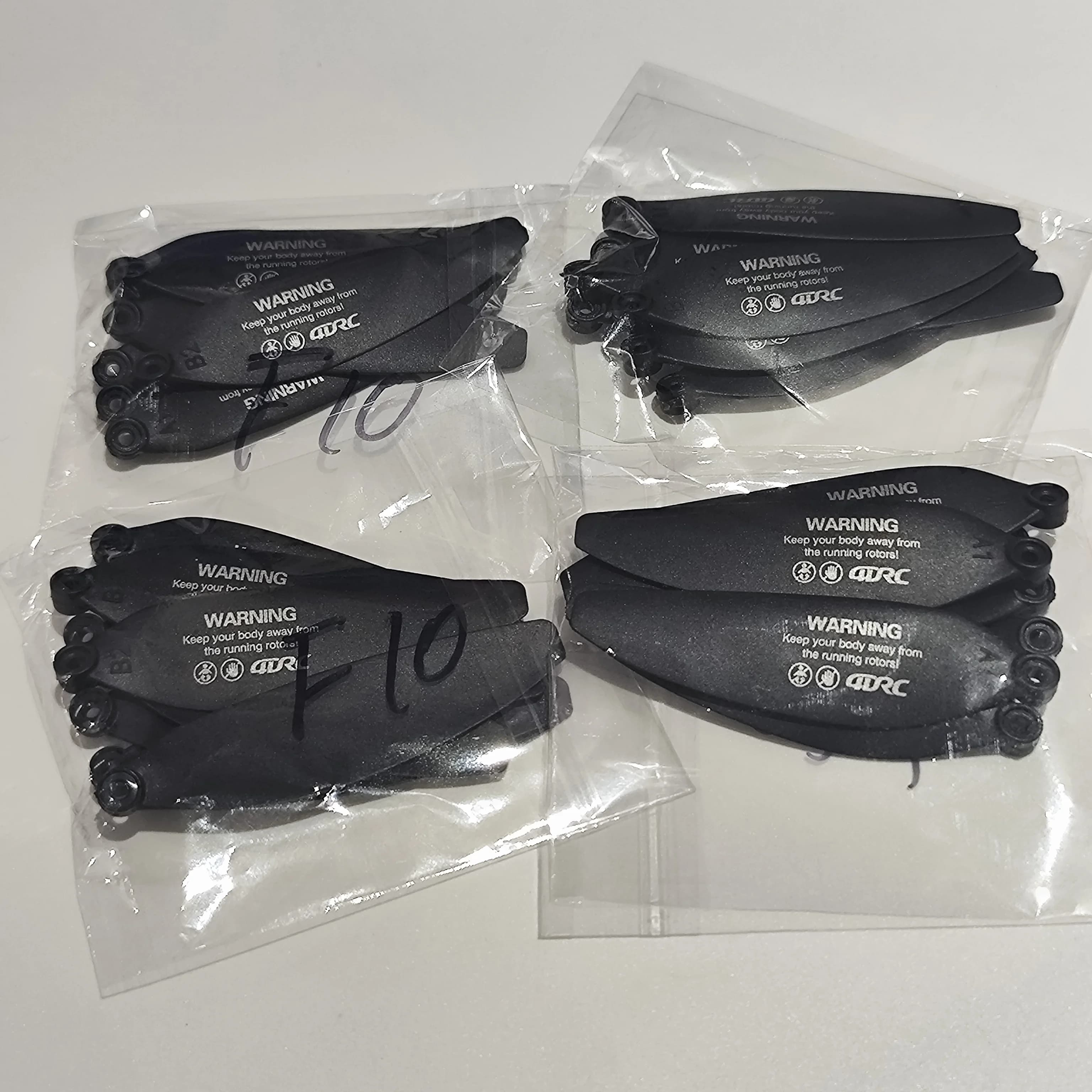Elica a lama originale per drone RC pieghevole senza spazzole 4DRC F10 32 pezzi