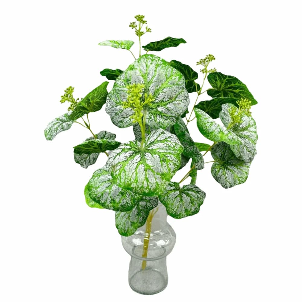 Multicolor Artificial Plant Photography Props Floral Arrangement Simulated Begonia Leaves DIY Silk Leaves Fake Plant