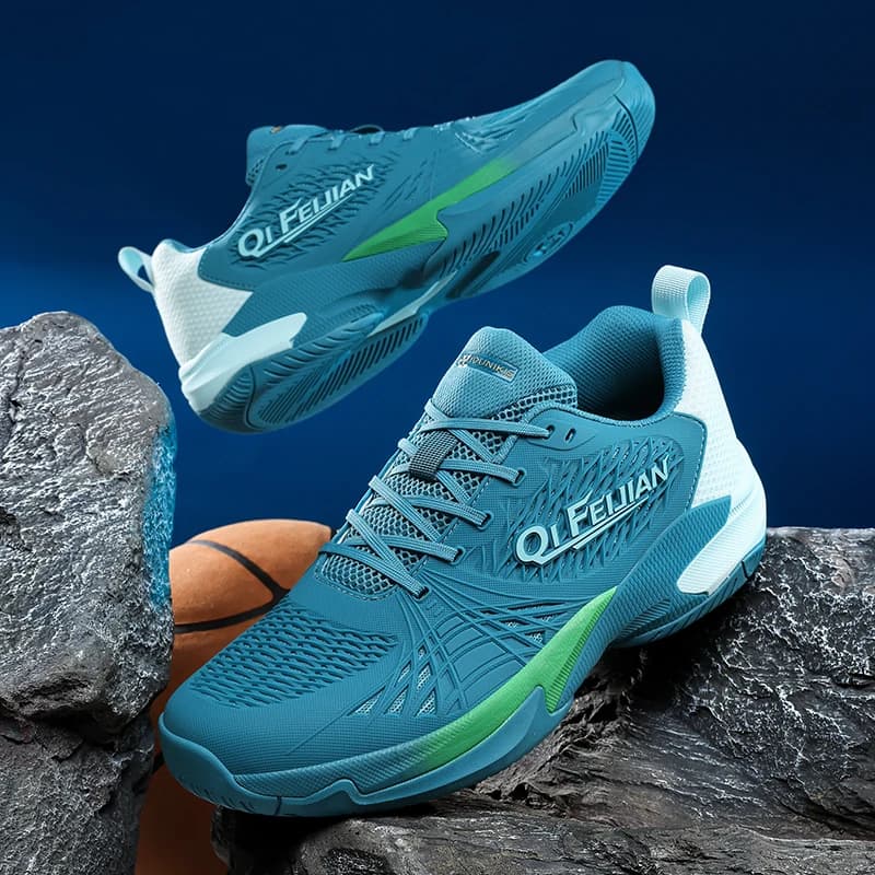 New tennis shoes, big size 36-45, outdoor non-slip volleyball shoes, lightweight fitness badminton shoes