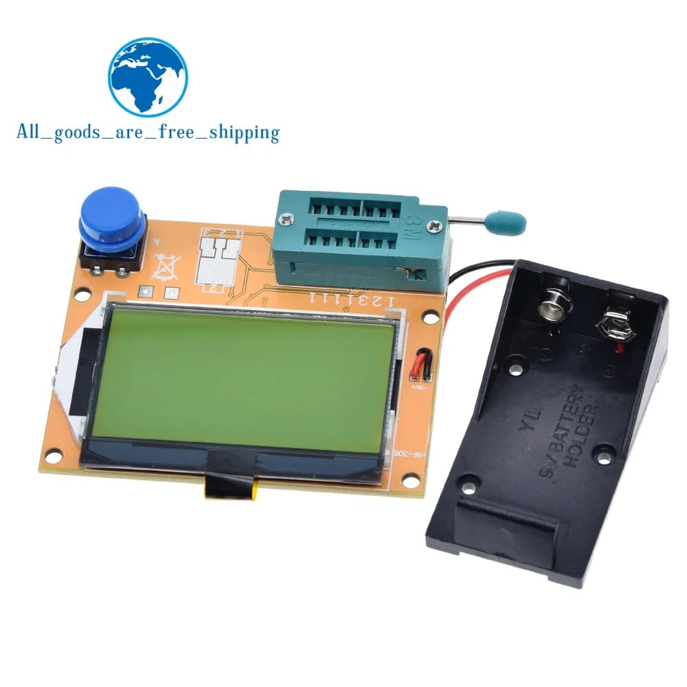 DIYTZT LCR-T4 Mega328 Transistor Tester Diodo Triodo Capacity ESR Meter MOS/PN/NPN L/C/R Good working for arduino