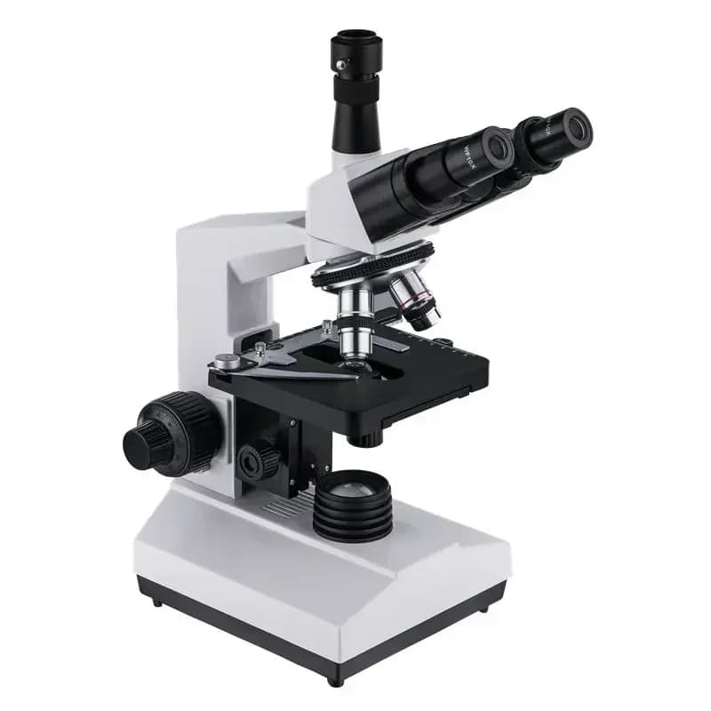 Microscopi trinoculari biologici portatili digitali per apparecchiature di laboratorio medico HXSZ-107TN