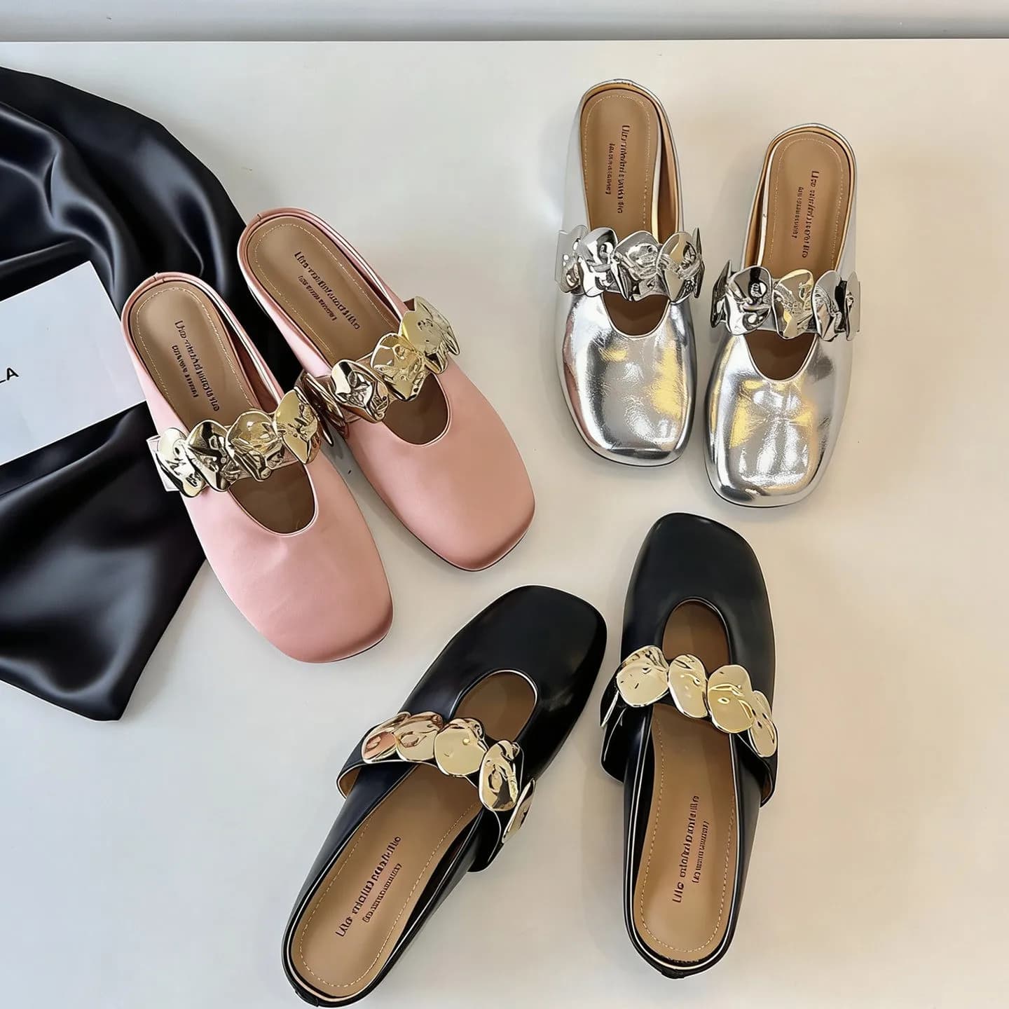Mules Artistiche with Women's Round Toe, Shoes Comfortable Slip-on, New Shoes and Sandals Spring 2026