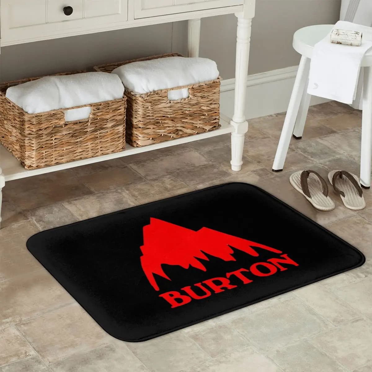 Burton Snowboard Sportivo Zerbino antiscivolo Tappetino Antiusura Tappeto per ingresso cucina Tappetini per balcone di casa