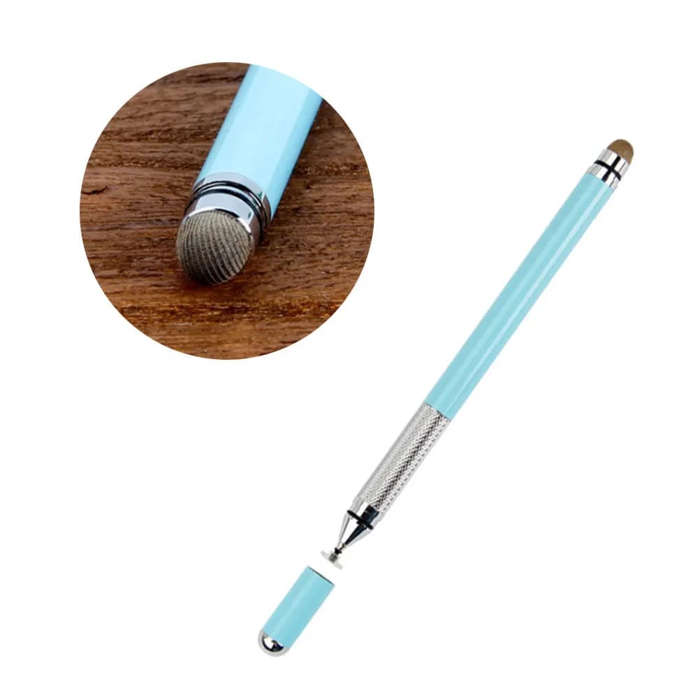Penna Stilo Capacitiva in Metallo 2 in 1 per Tablet e Telefono, per Disegno, Scrittura, Giochi, Email, Appunti, Documenti, Leggera