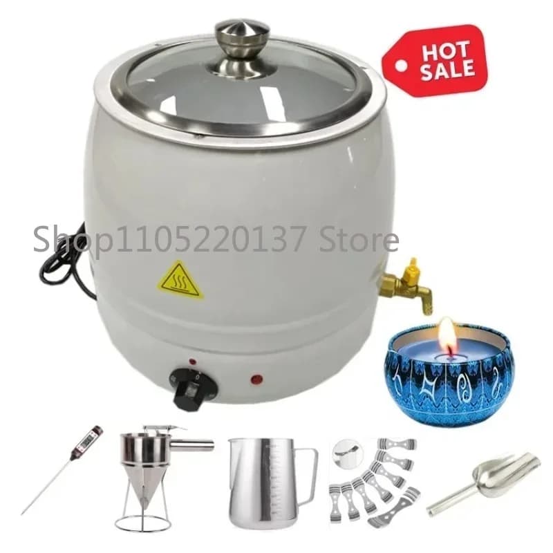 Electric Body Candle Wax Melter Melting Kettle Pot