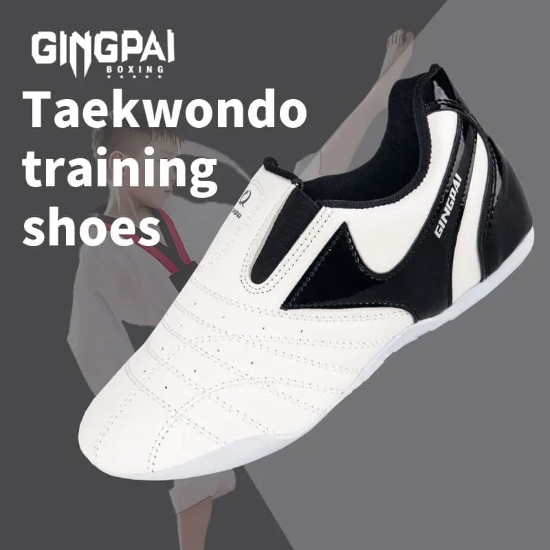 Scarpe Taekwondo traspiranti Karate Kung Fu Wrestling Scarpe per arti marziali Donna Uomo Adulto Bambini Scarpe da ginnastica con suola morbida