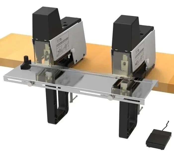 Fornitura speciale transfrontaliera: Cucitrice elettrica a doppia testa per sella, Cucitrice Raphe, Cucitrice da tavolo automatica