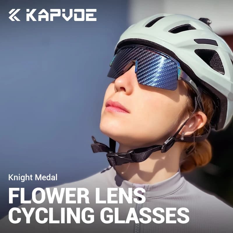 KAPVOE Nuova tecnologia Nano Lenti Occhiali da ciclismo Sport all'aria aperta Occhiali da sole Bici UV400 Occhiali Uomo Donna Occhiali da bicicletta da strada